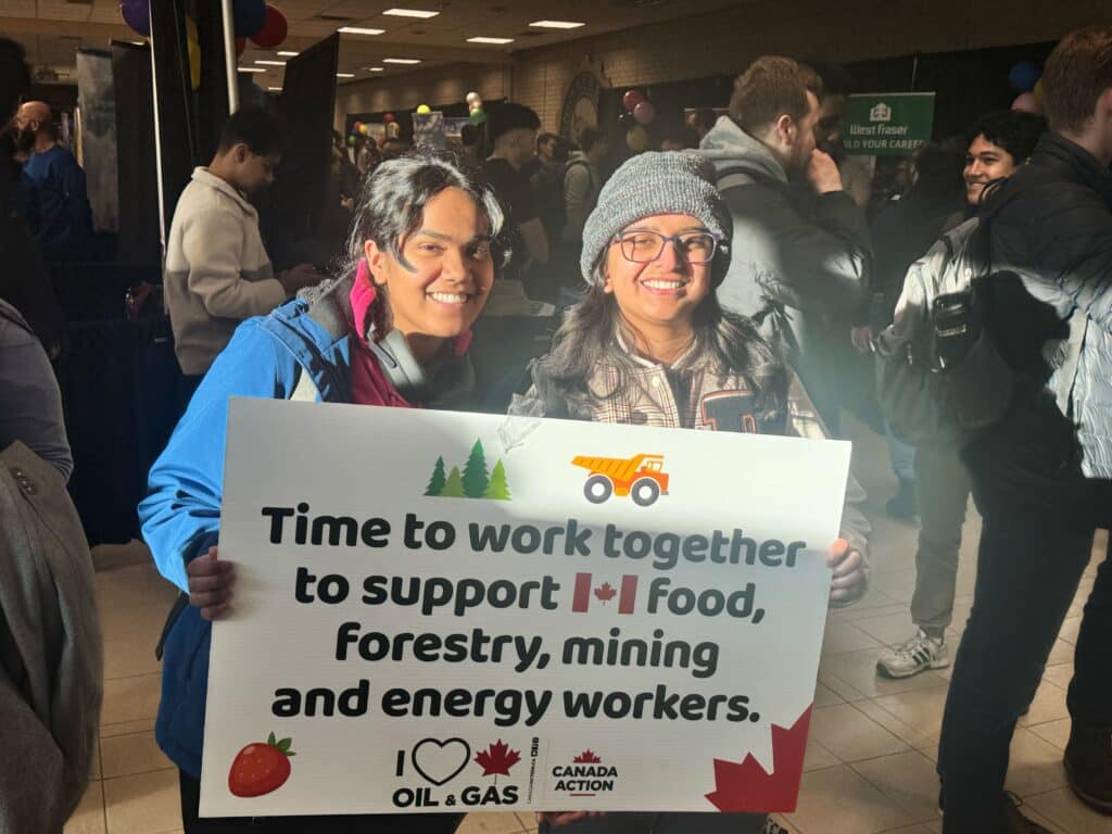 Working together supporting Canada's energy, forestry, mining, oil and gas industries at YCR event.