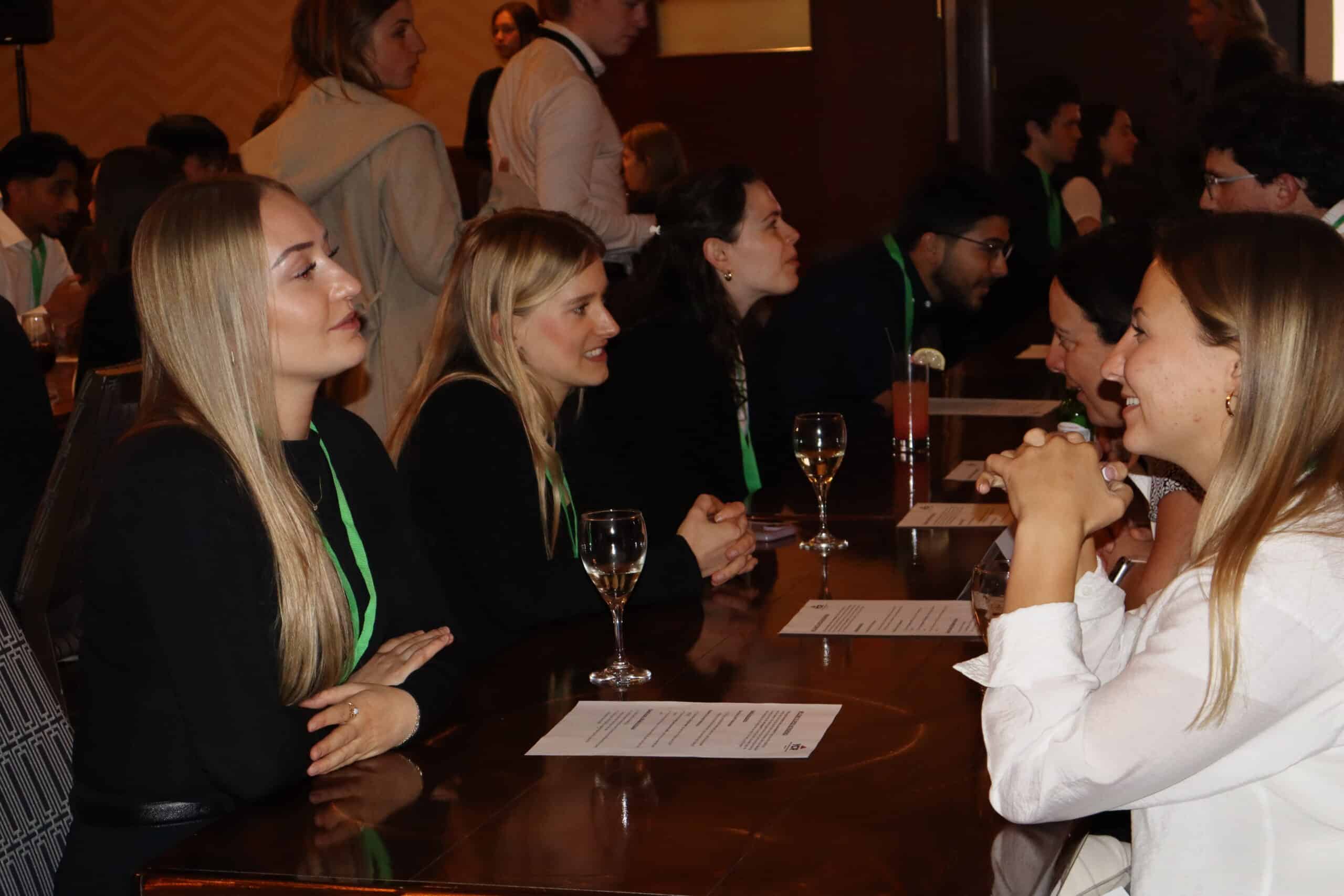 Young Canadians for Resources conference, students and professionals discussing resource development and sustainability.