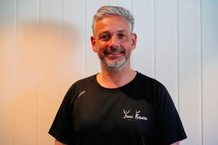 Fysioterapeut Rune Finstad ved Ytteren Fysikalske, spesialist på barn, ultralyd og såletilpasning.
