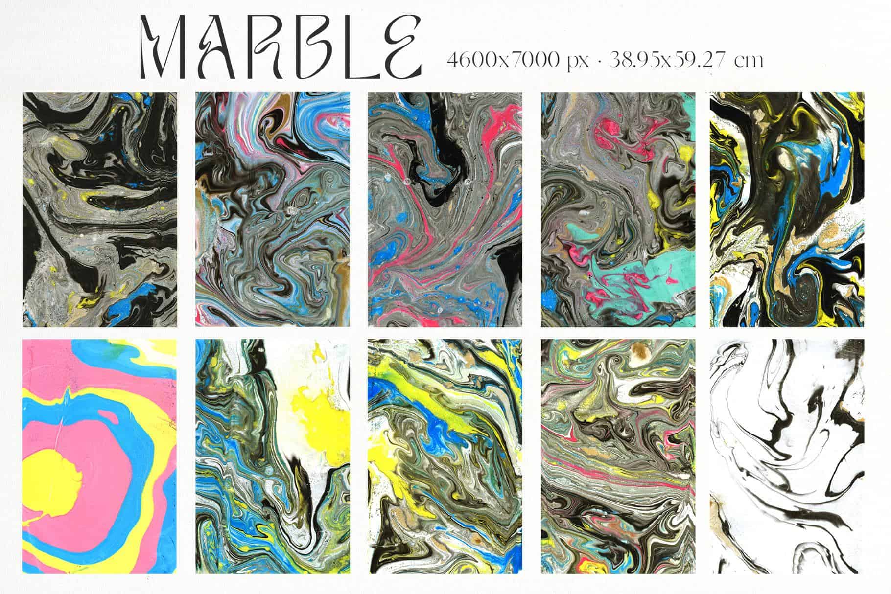 Marble abstract backgrounds textures - Image 5