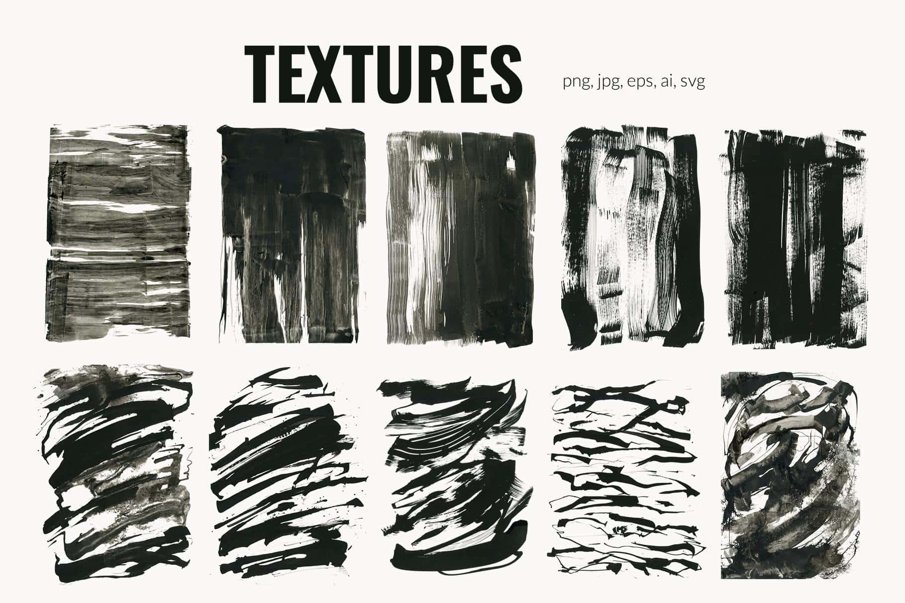 Ink Chaos grunge textures backgrounds scribbles for design - Image 6