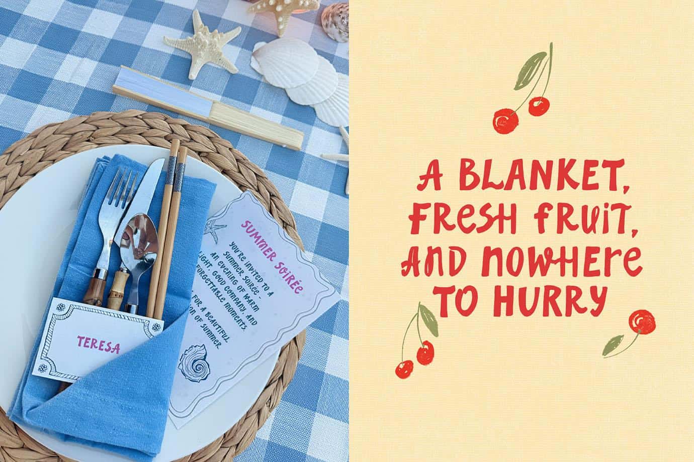 Sunday Picnic Font – Bold Sans Serif Handwritten Mixed Font - Image 6