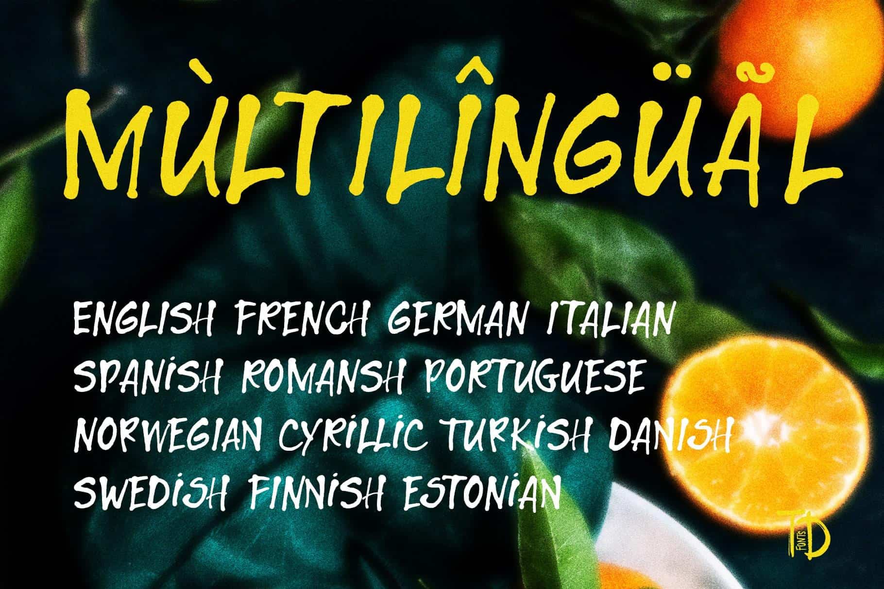 Dirty Ink unique handwriting font with hand drawn texture - Image 9