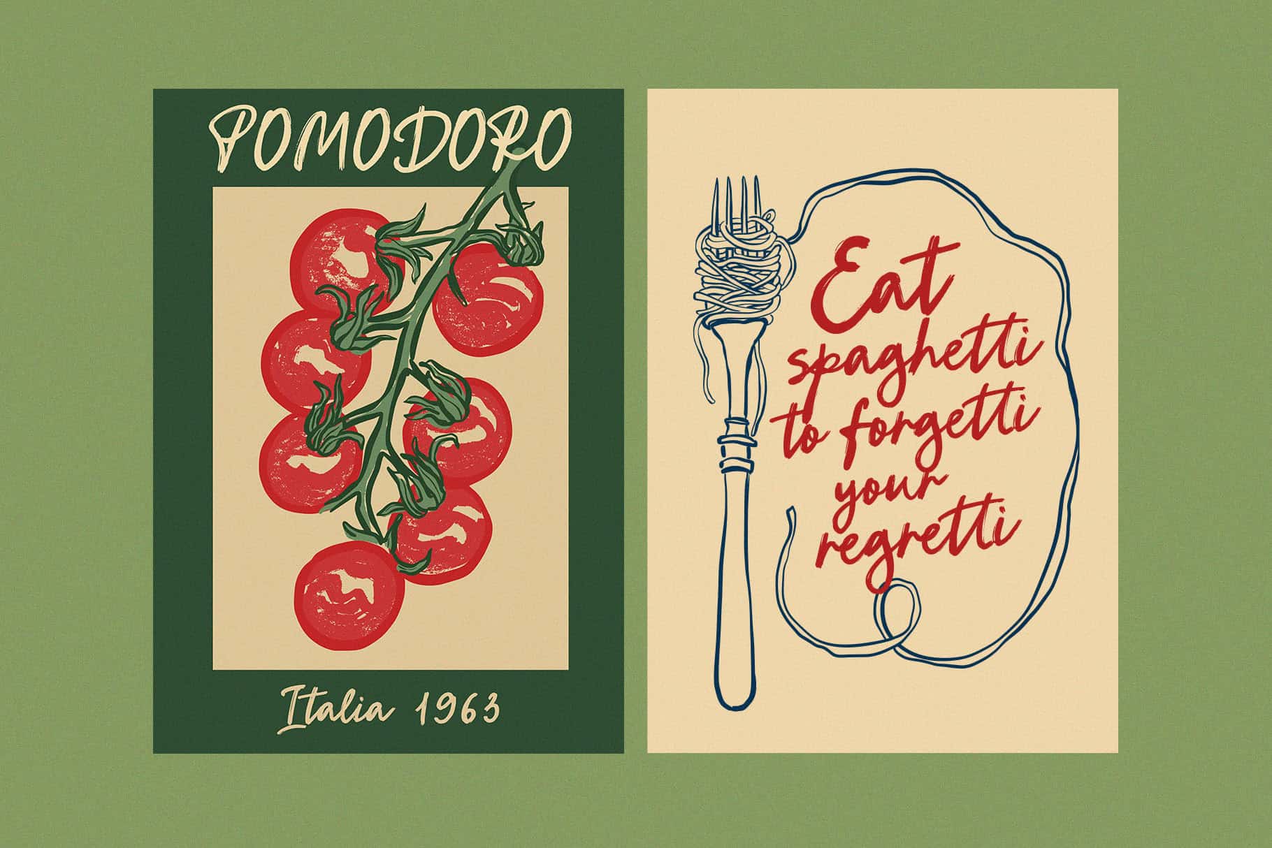 Breakfast in Venice handwritten script font bold Calligraphy brush typeface - Image 7