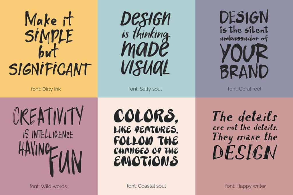 handwritten fonts trend in design 2025 2026