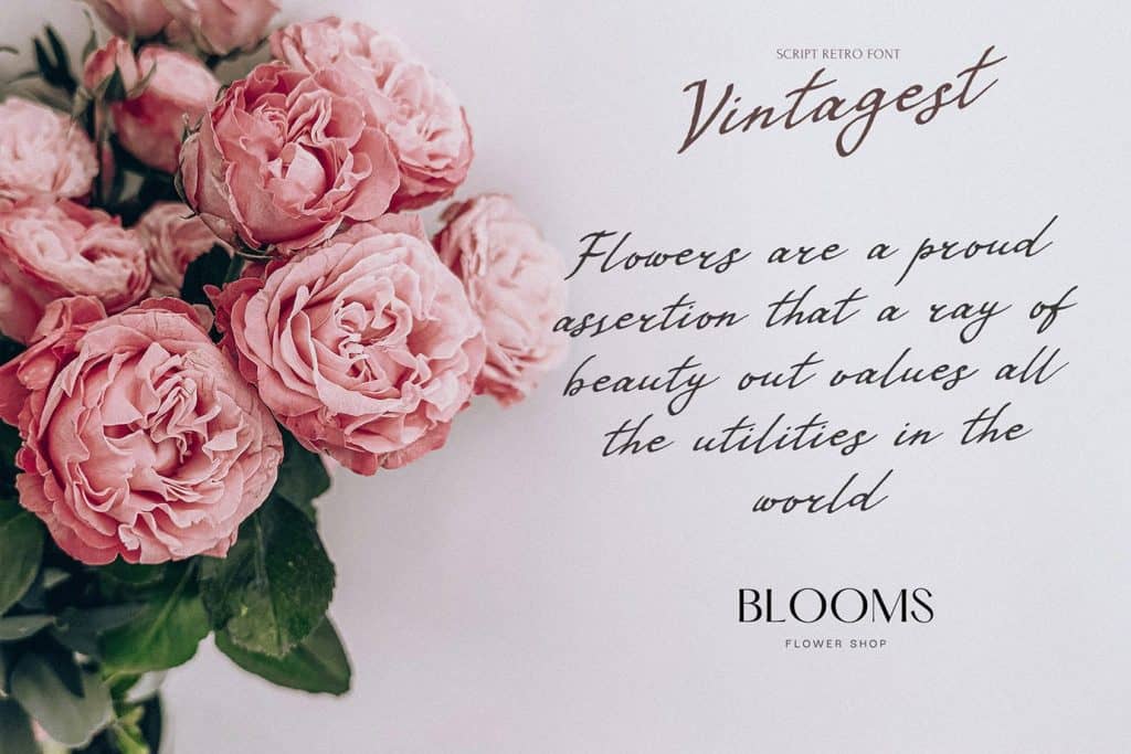 Vintagest handwritten retro vintage ink script font for graphic design