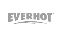 Everhot logo in gray with stylized text and curved underline accent.