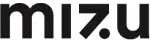 Mizu logo in black text with minimalist sans-serif typeface