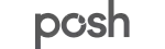 Posh logo in gray text