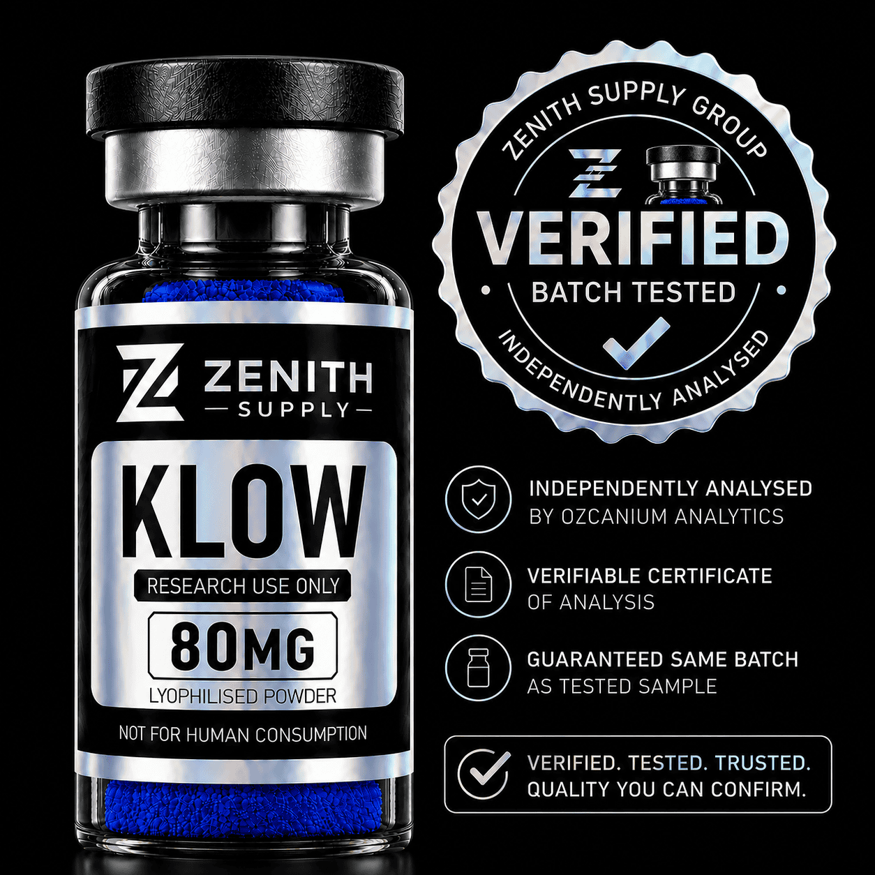klow group Batch Tested with verifiable Certificate of Analysis Pro series Specification:2cc                                     50 Amp / Box BPC-157 vs Thymosin Beta-4: