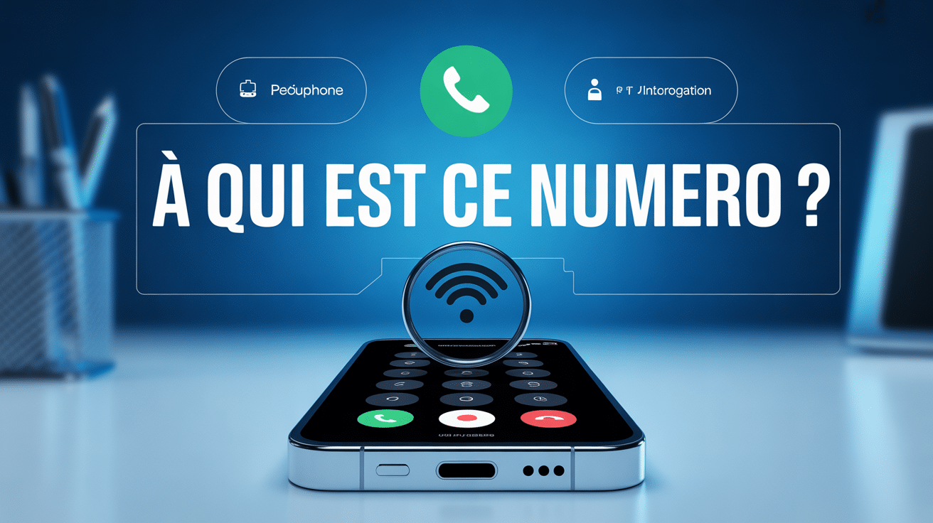 smartphone affichant appel inconnu a qui est ce numero