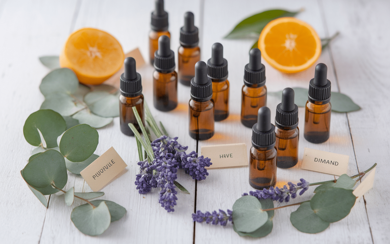 choix huiles essentielles pour savon artisanal