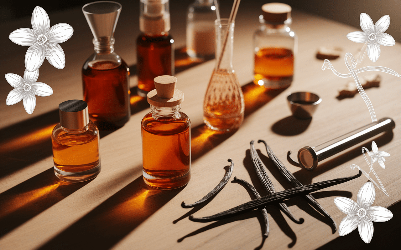 Création parfum supreme vanille ingrédients naturels