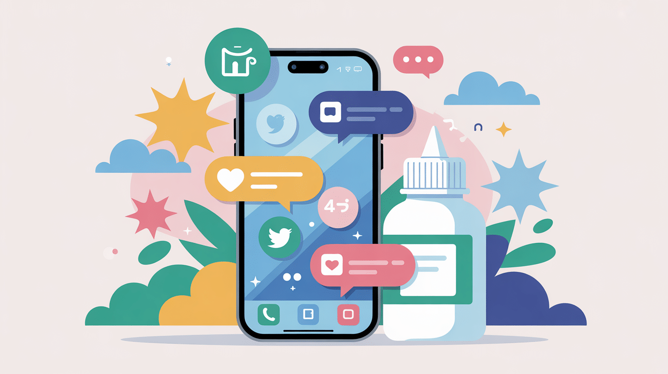 Smartphone et réseaux sociaux aciclovir anti rides avis