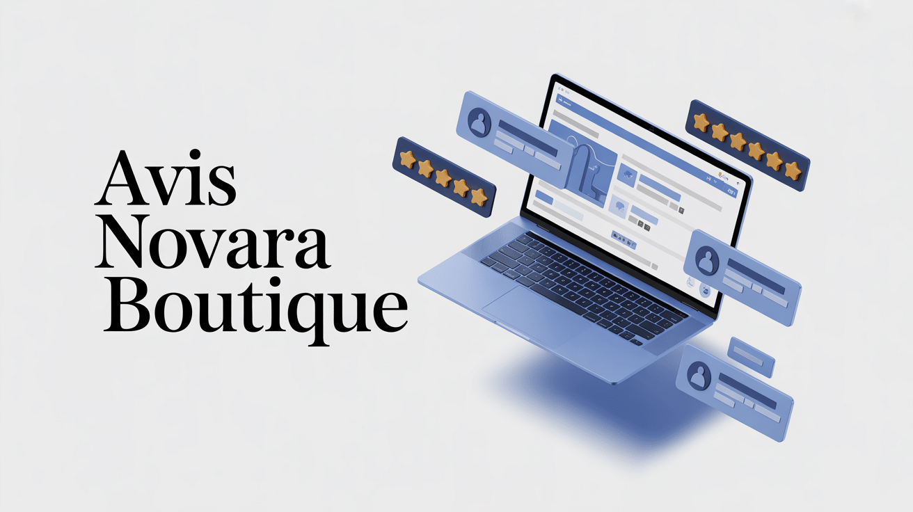 Image moderne ordinateur avec avis novara boutique