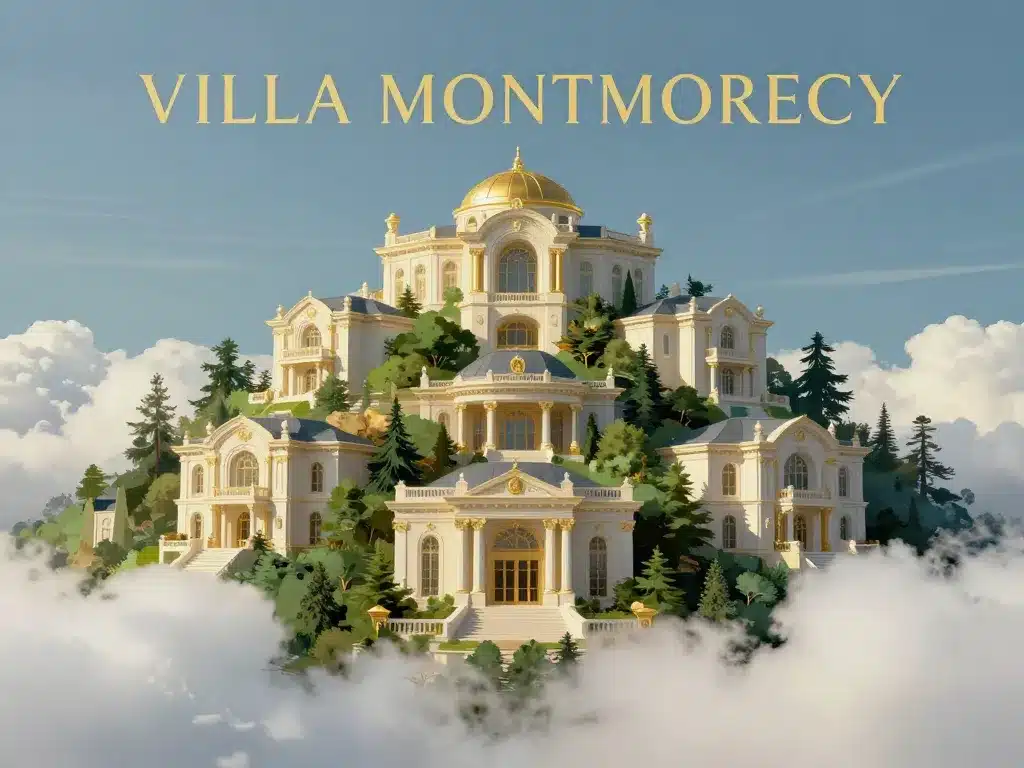 villa montmorency paris immobilier exclusif montagne luxe