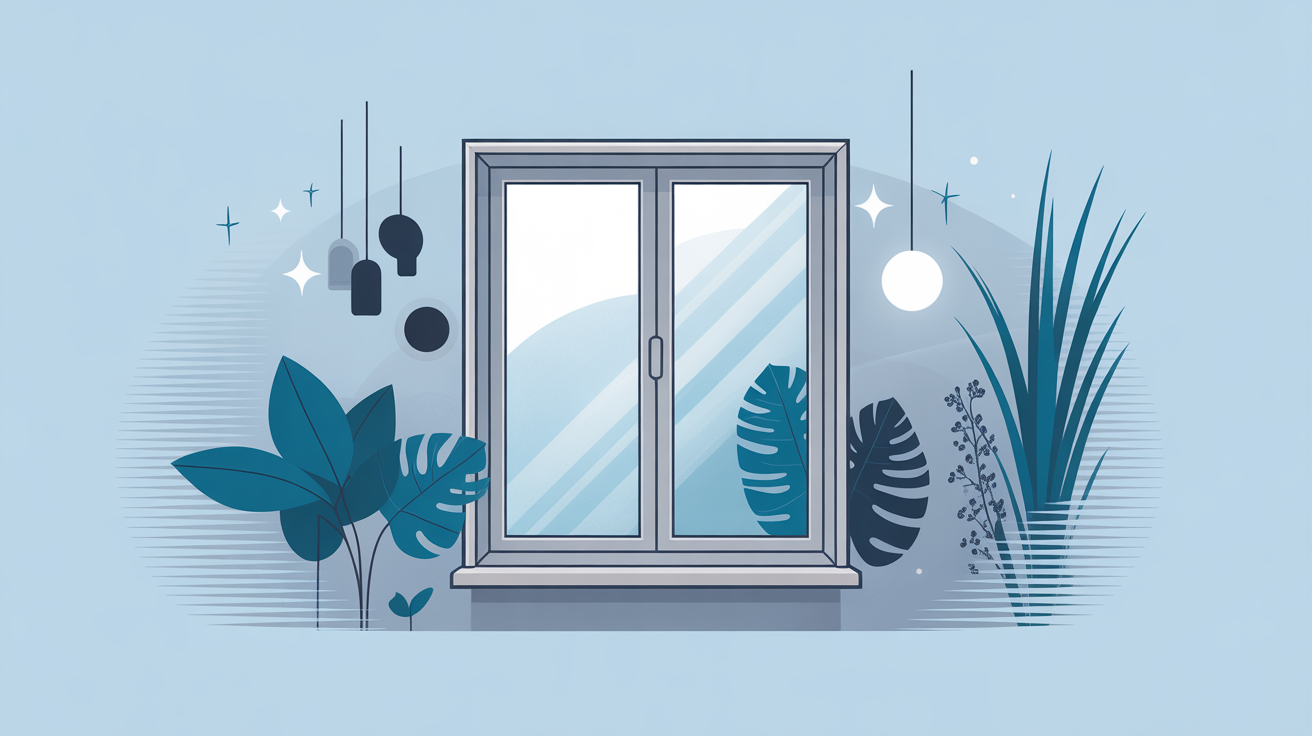 Illustration isolation phonique fenêtre par l'intérieur