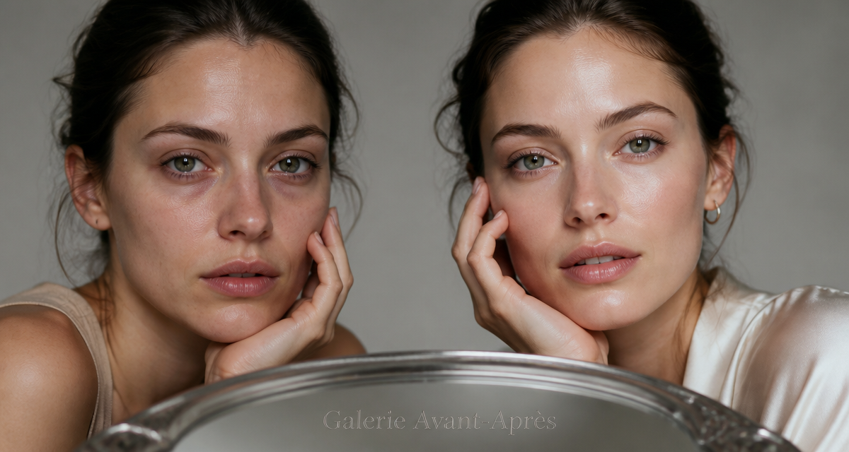 photo rajeunissement visage avant apres deux femmes