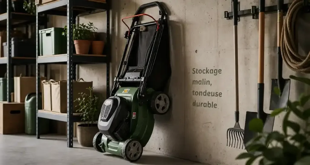 Quelles conditions de stockage aident une tondeuse à gazon à durer plus longtemps ?
