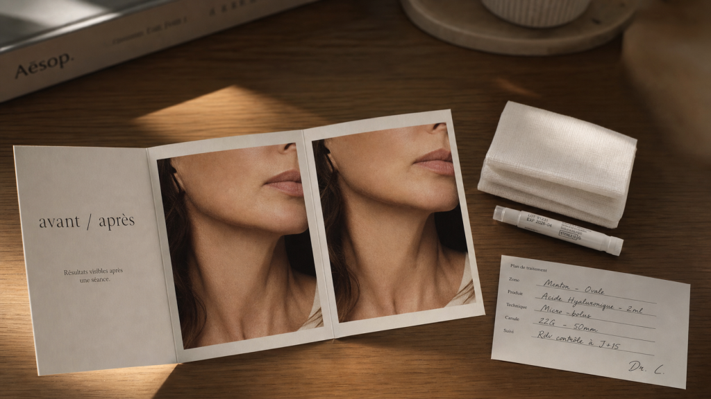 Ovale du visage avant après : injections, HIFU ou lifting, que change vraiment chaque technique ?