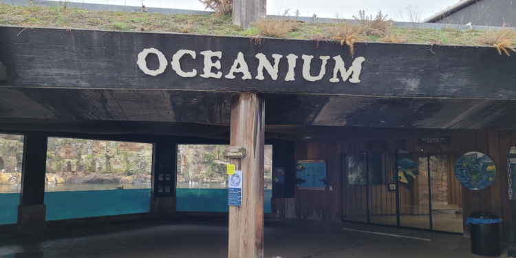 De oude voorzijde van het Oceanium / Beeld: Karol Mišovic