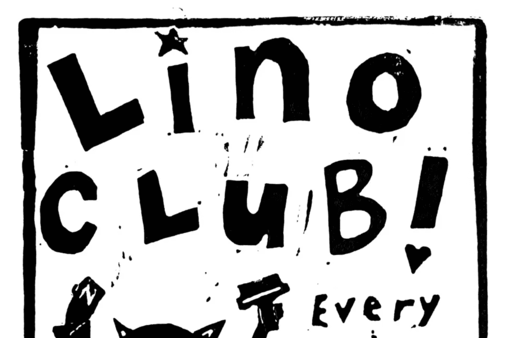 Workshop lino drukken