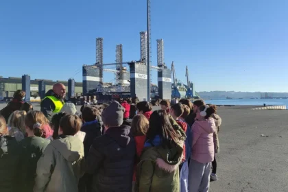 visita escolares puerto a coruña