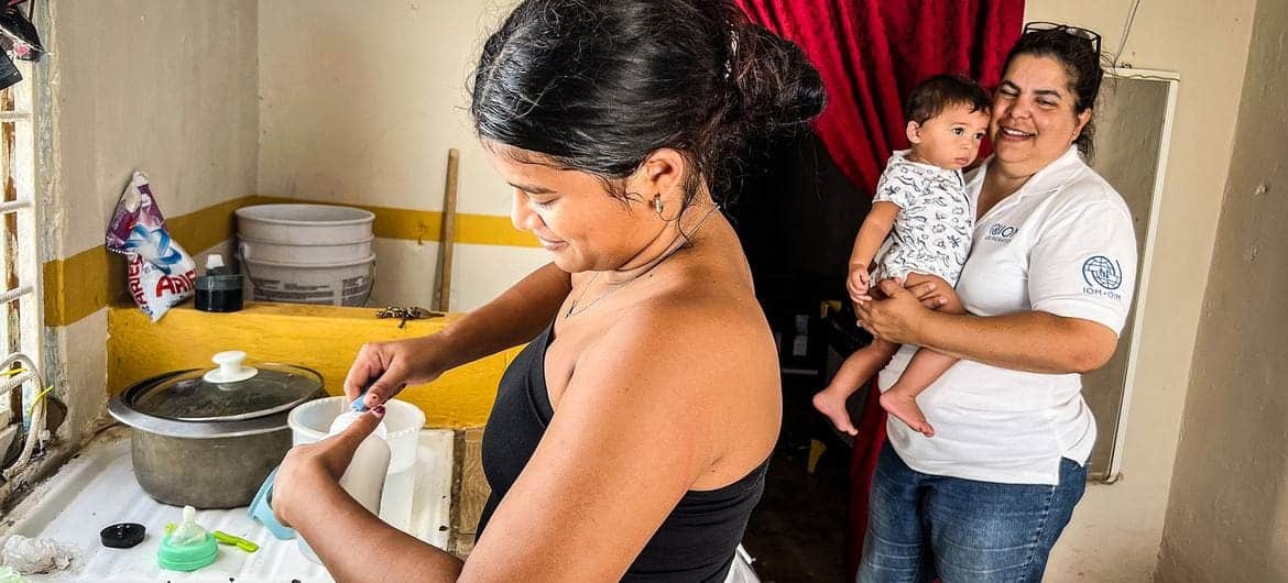 Unos 14.000 venezolanos han recalado en la isla caribeña de Curazao.