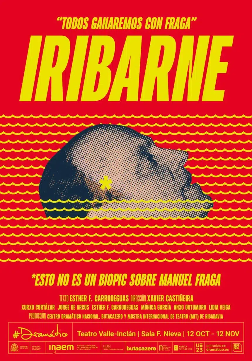 Cartel Iribarne ButacaZero teatro