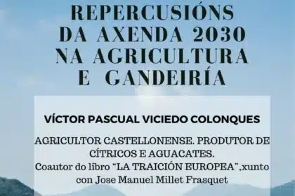 Cartel agromuralla Axenda 2030