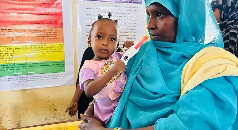 Niña Sudán unicef