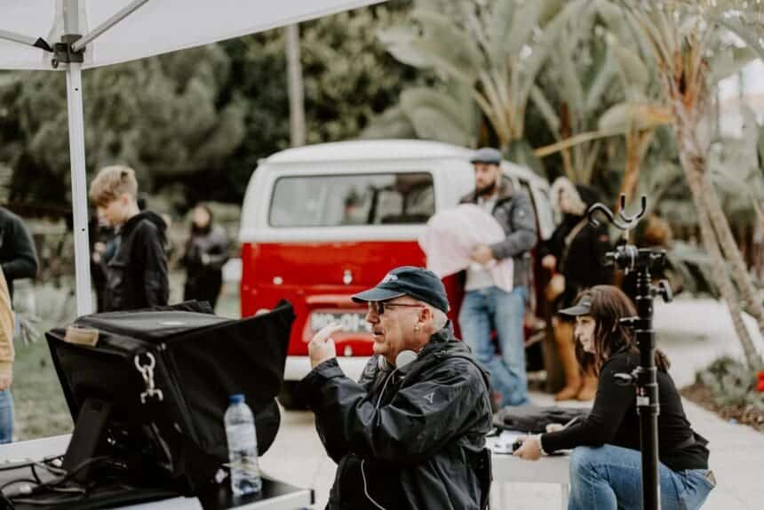 Lou Di Giorgio rodaje cine