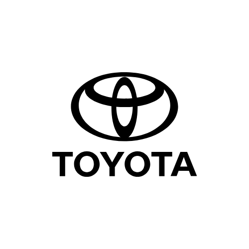Toyota logo on a plain background, representing automotive excellence.