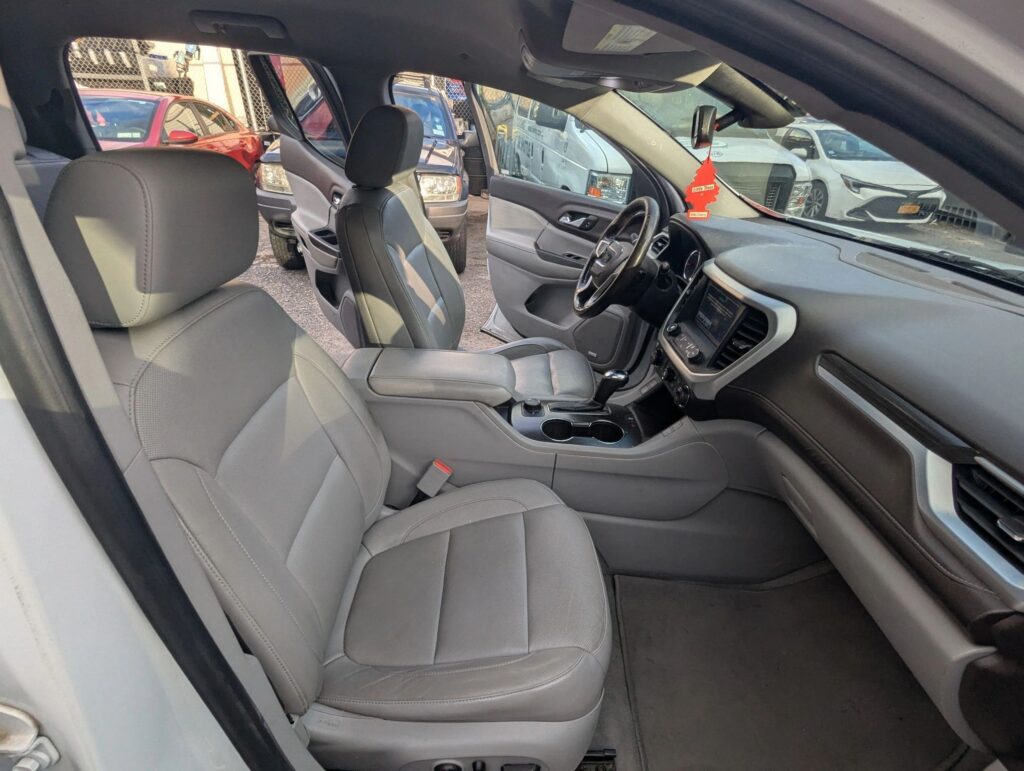 Toyota vehicle interior with modern dashboard and comfortable seats.
