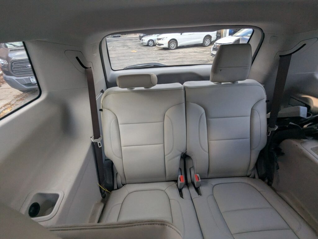 Interior view of vehicle seats at 770 Auto Service center.