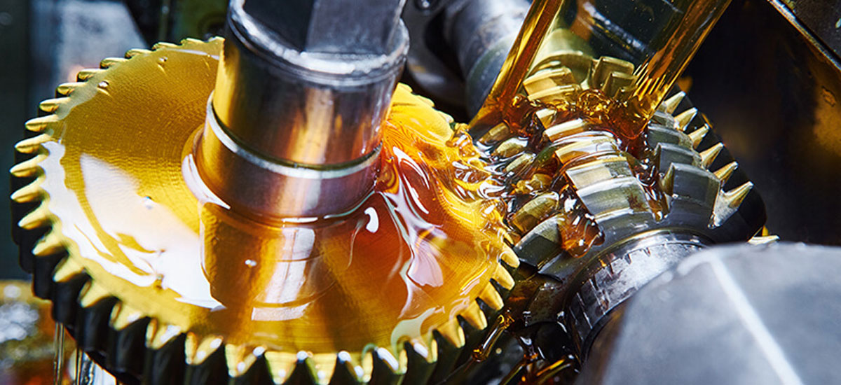 Transmission fluid in gear system for optimal car performance.