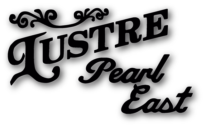 Shadow Logo Lustre Pearl East White