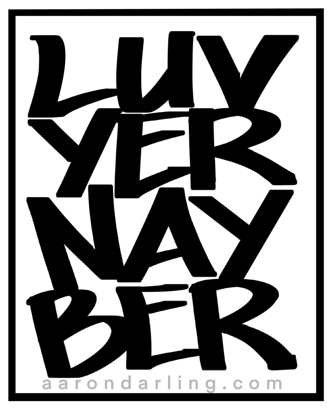 Aaron Darling Artist Logo