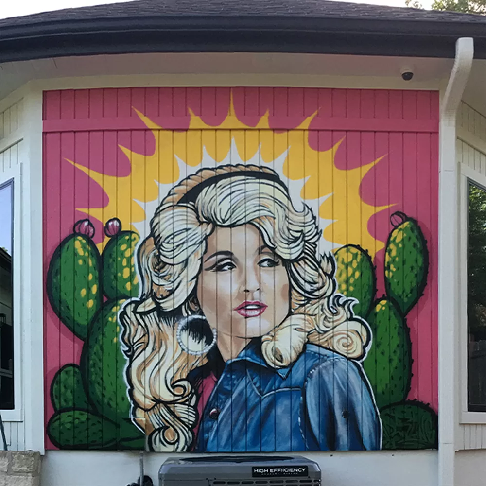 mural by aaron darling | aaron darling mural artist | lago vista tx