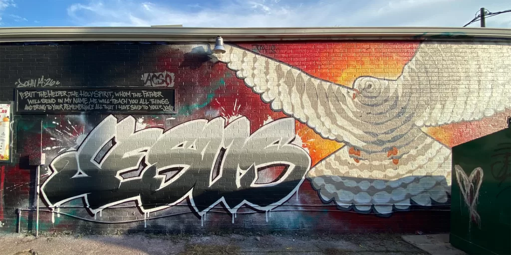 mural by aaron darling | aaron darling mural artist | lago vista tx | mural art