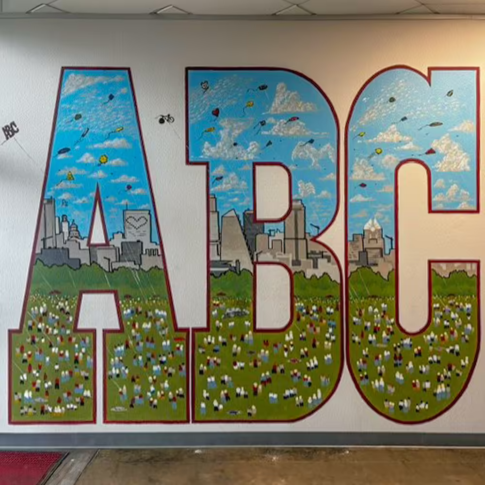 ABC Home and Commercial Services Mural by Aaron Darling Artist