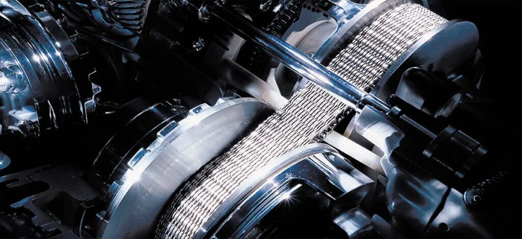 Transmission system components at AA Transmission workshop.