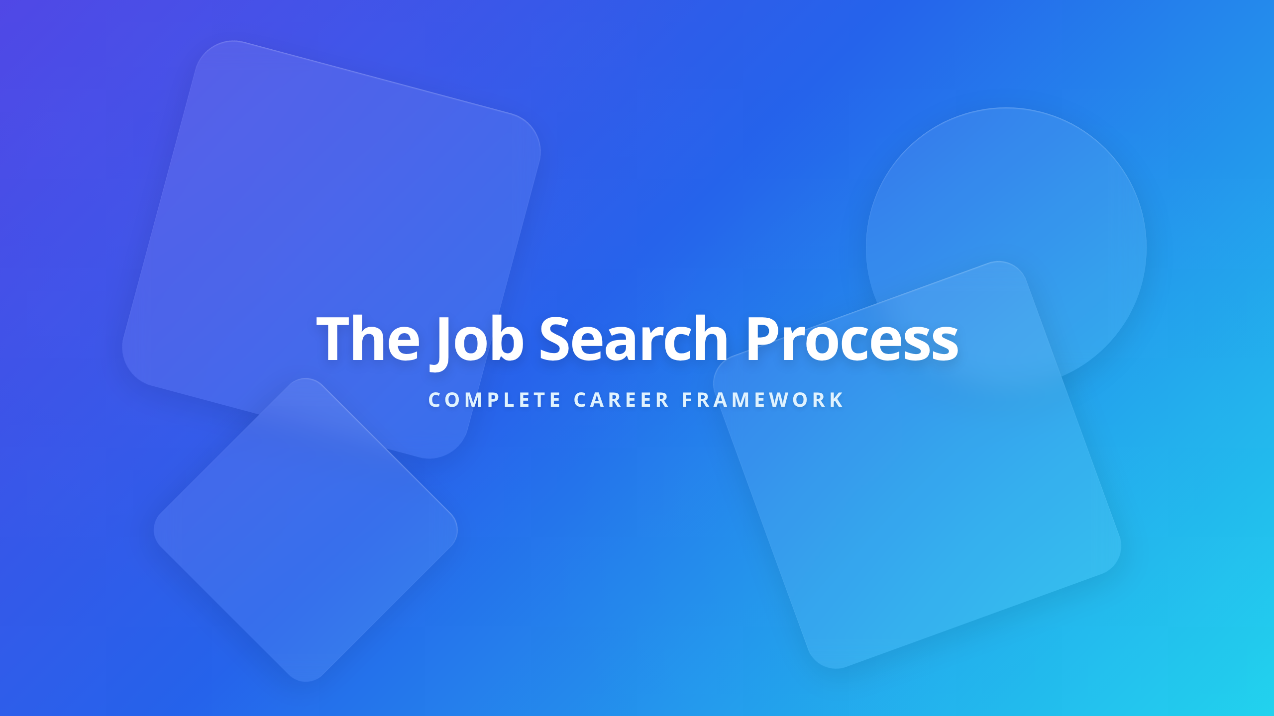 Job Search Process - Complete Career Campaign Framework