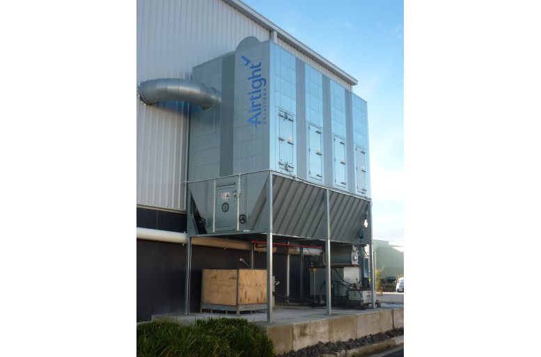 Reverse Air flow dust extraction system RAF-4M