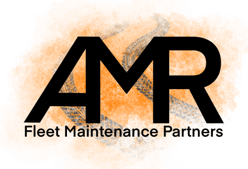 AM Ready LLC logo with tire tracks, fleet maintenance partners.