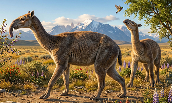 Macrauchenia realistic