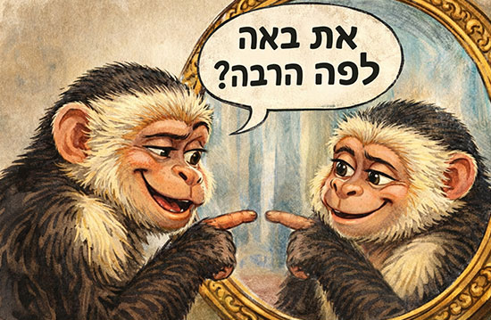 capuchin-monkey-mirror-cartoon