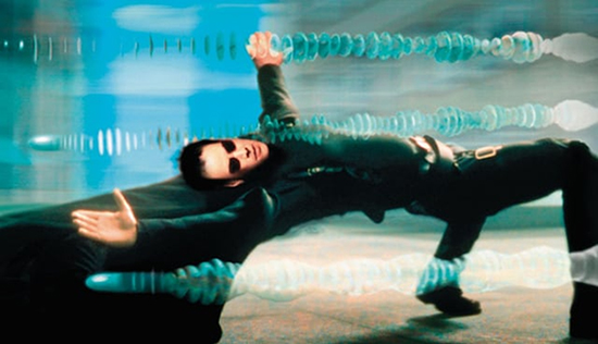 matrix bullet time neo