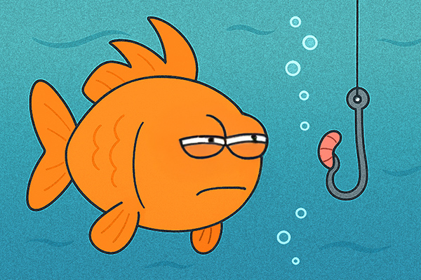 דג חושד בקרס