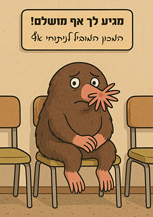 מגיע לך אף מושלם